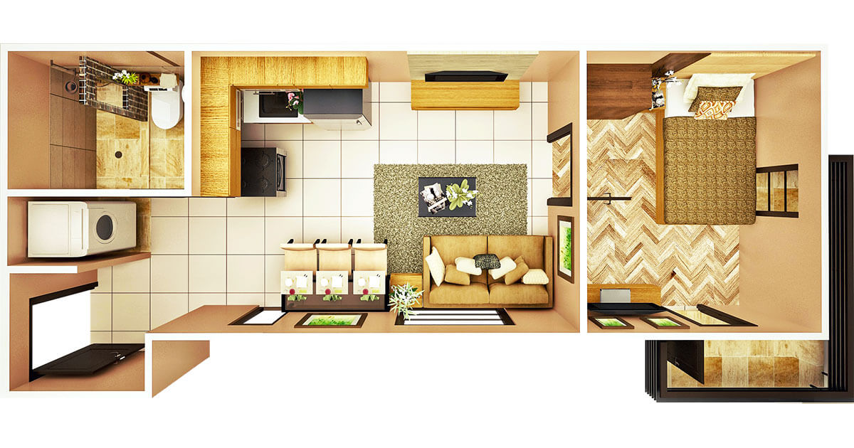 1-bedroom-D-1
