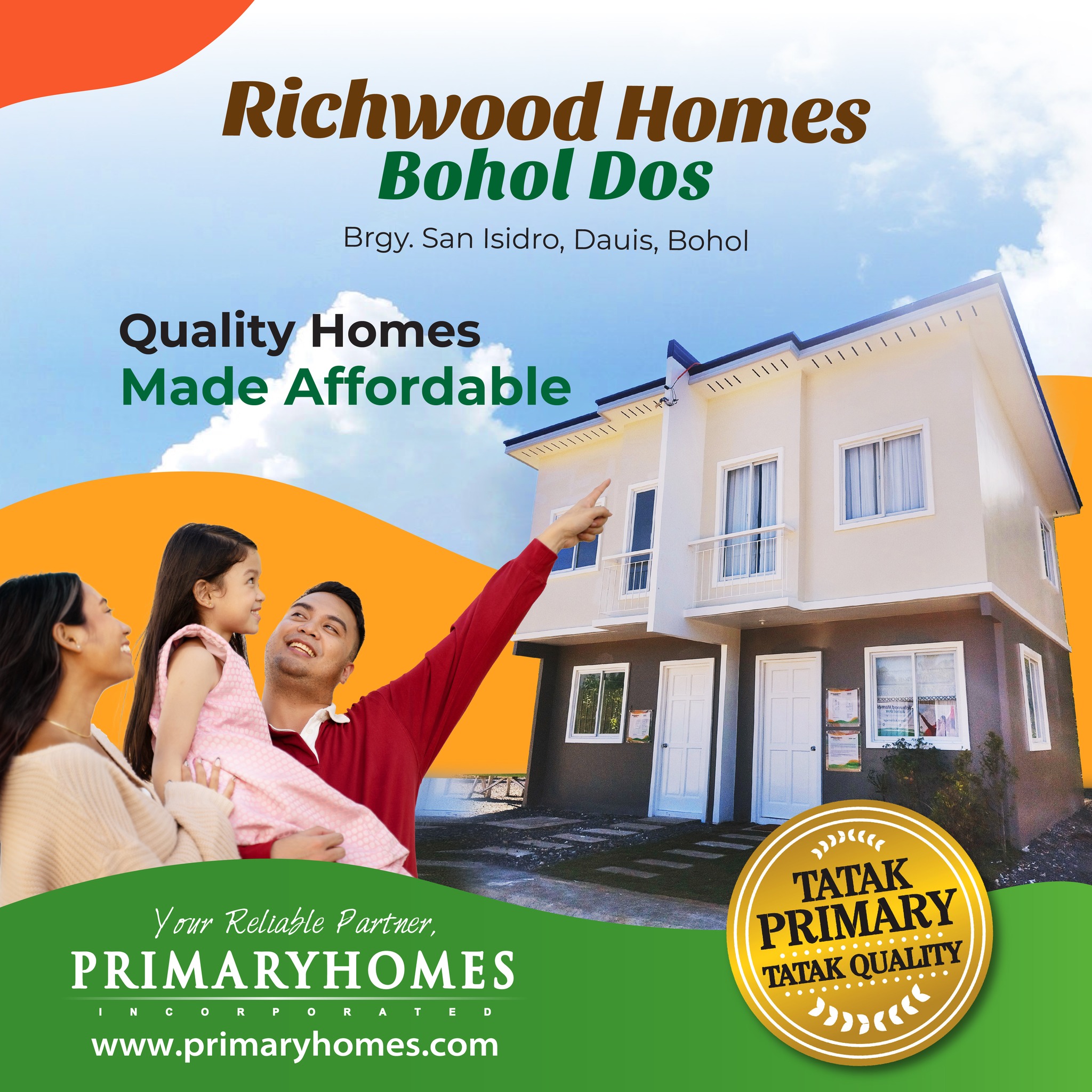 PrimaryHomes Launches 2nd Richwood Homes Development In Bohol