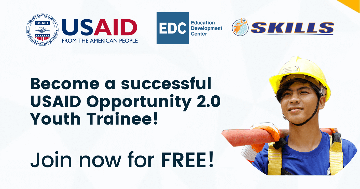 Free work readiness and TechVoc training for 125 Cebu City outof